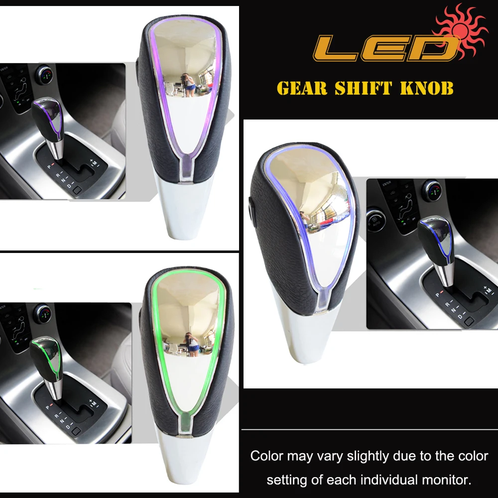 

LED Gear Shift Knob illuminated AT Stick Lever Shifter For Lexus ES350/GS450h Toyota Camry Corolla RAV4 Scion Car accessories