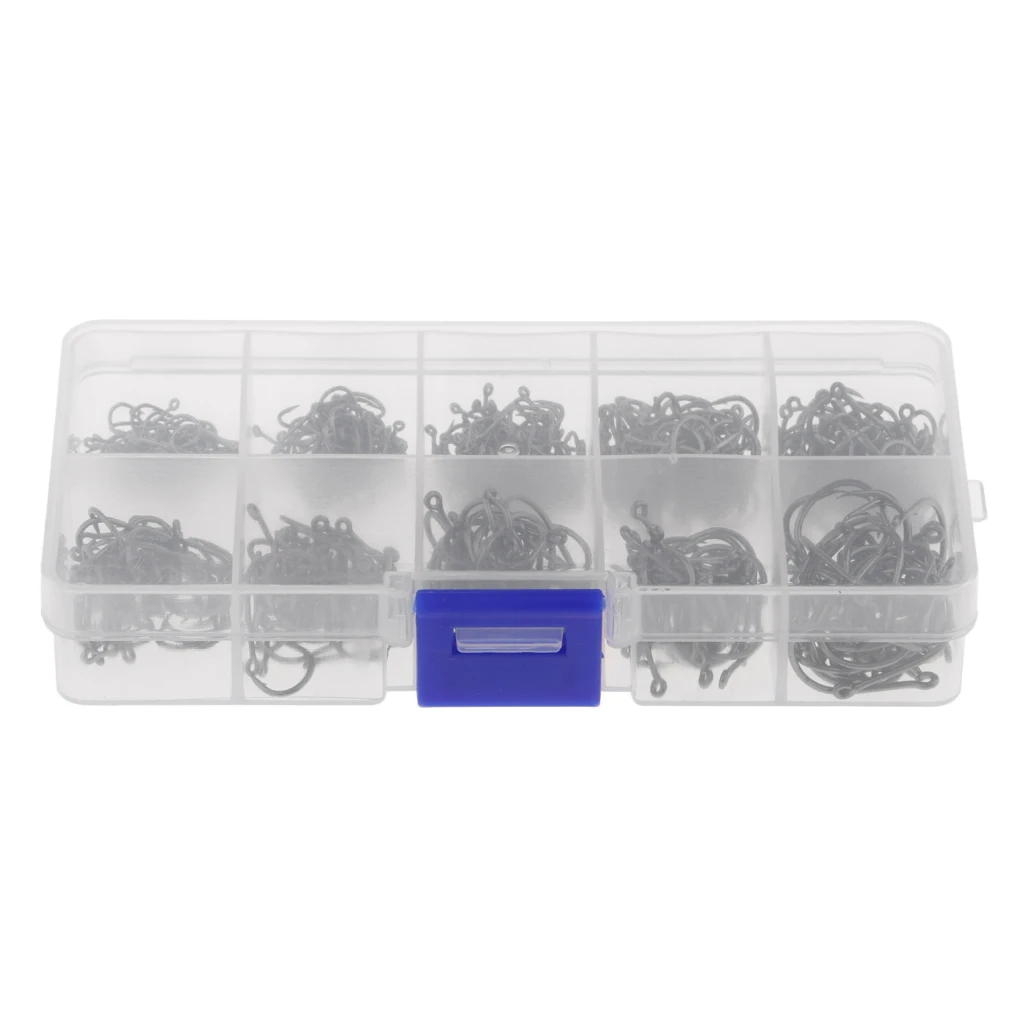500pcs 2019 NEW Saltwater Sea Fishing Hook Octopus Circle Hooks 3#-12#