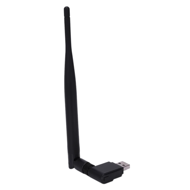 Беспроводной 150 Мбит/с USB WiFi маршрутизатор адаптер пк сетевой LAN Карта ключ с антенной