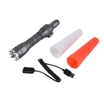 

Multifunctional 200LM Rechargeable Flashlight Flashlight Light / Car Hammer Tool Professional Portable Large Capacity