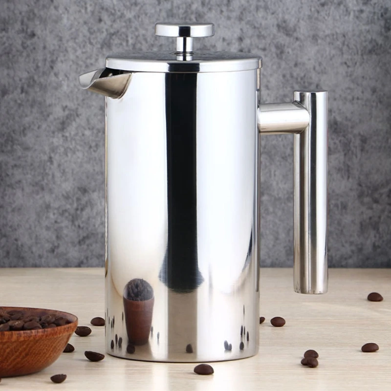 Insulated Stainless Steel French Press 
