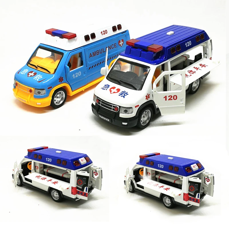 

1:24 Ambulance Car Toy Car Metal Toy Diecasts Toy Vehicles Model Car Toys For Children Gifts Free Shipping
