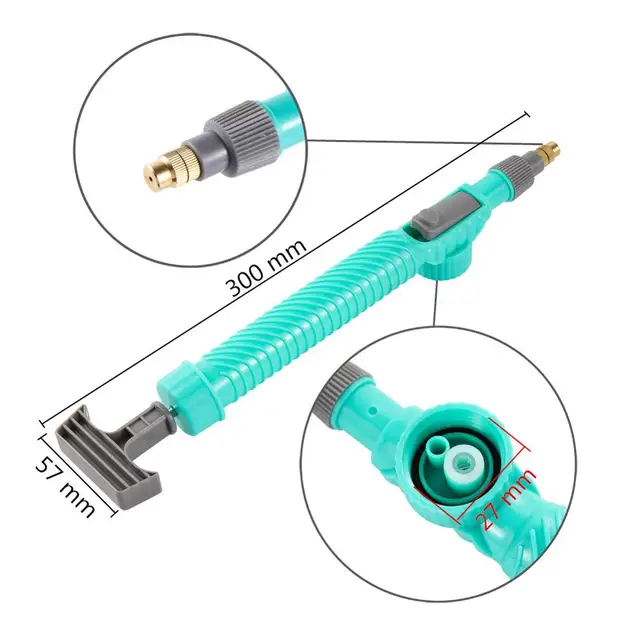 Kerti Öntözőkészülék Permetező Kézi Nagynyomású Légszivattyú Permetezhető Ital Palack Fej Fúvóka Mezőgazdasági Szerszámok - Image 4
