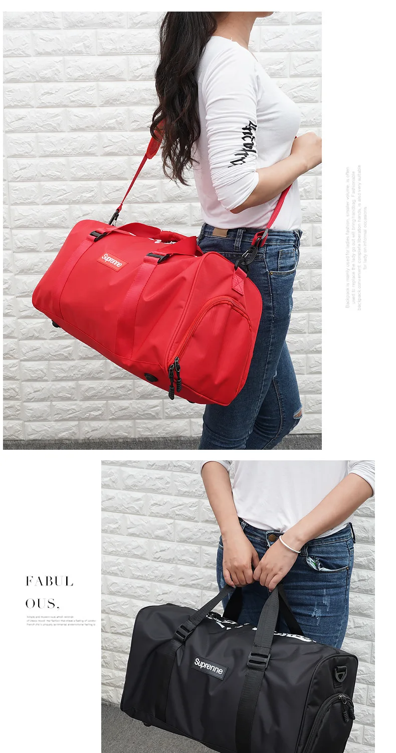 Напрямую от производителя продажи тренажерный зал, сумочки Trend косметичка для путешествий, командировок путешествие сумка для путешествий Для женщин короткой поездки большой Ёмкость на голову