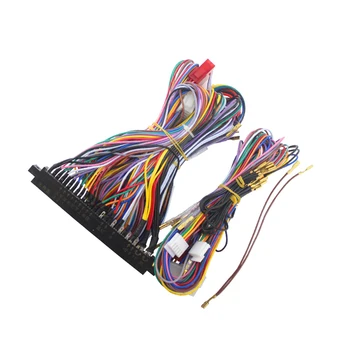 

32-inch fighting machine special wire 28 row plug JAMMA plug LCD game console accessories 5P rocker plug line