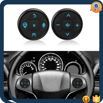 

Universal Car Steering Wheel Remote Control Controller 10 Key Music Wireless Dvd Gps Navigation Radio Remote Control Buttons