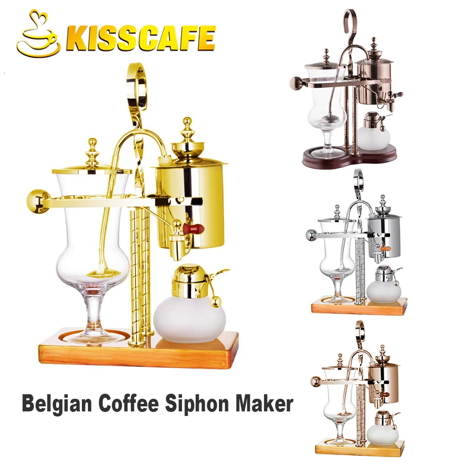 Belgian Coffee Maker Household Belgium Kettle Royal Siphon Coffee Machine  Distillation Coffee Suit Drip Type Manual Pot - Coffee Pots - AliExpress