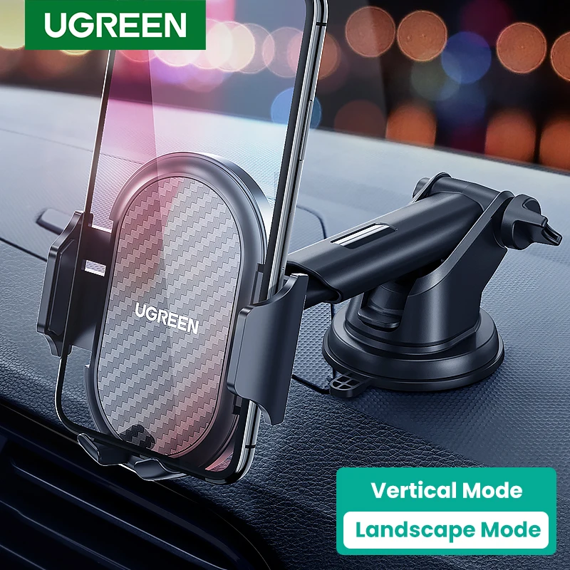 Автомобильный держатель для телефона Ugreen на присоске подходит iPhone 11 8|Подставки и