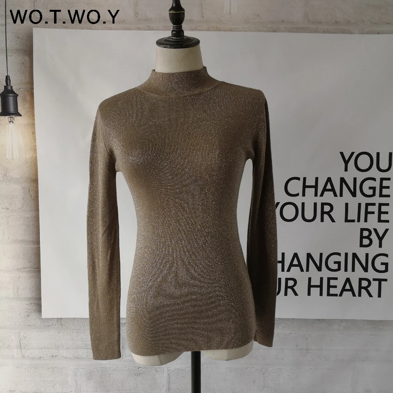 Highly Elastic Pullovers Women