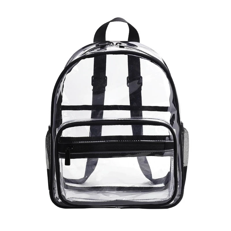 Kawaii Clear Transparent College Backpack - Limited Edition