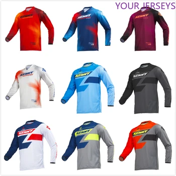 

NEW 2020 Quick Dry Kenny Moto Jersey MX Bike Motocross DH MTB T Shirt Clothes Long Sleeve Breathable FXR FXR DH MTB