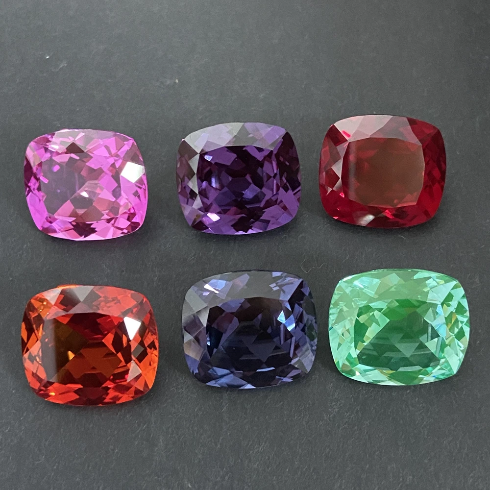 18X20mm 30cts Big size 5A quality corundum cushion cut Lab