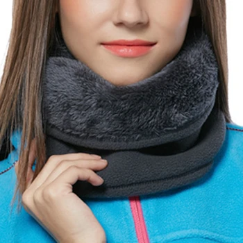 Unisex Winter Warm Outdoor Multifunctionele Sjaal Thermische Warm Fleece Snood Sjaal Halswarmer Beanie Ski Balaclava Hoed