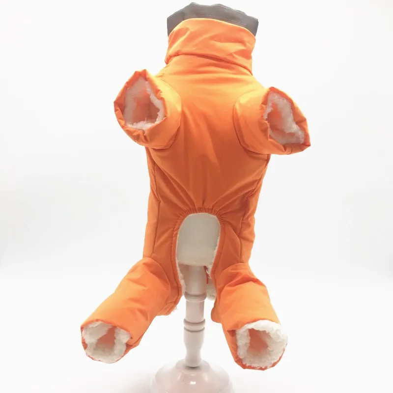 orange for boy Новинка; водонепроницаемая одежда для щенков; светоотражающие куртки для питомцев; зимние теплые хлопковые куртки для маленьких животных; товары для йоркширской таксы и кошек - Цвет: orange for boy