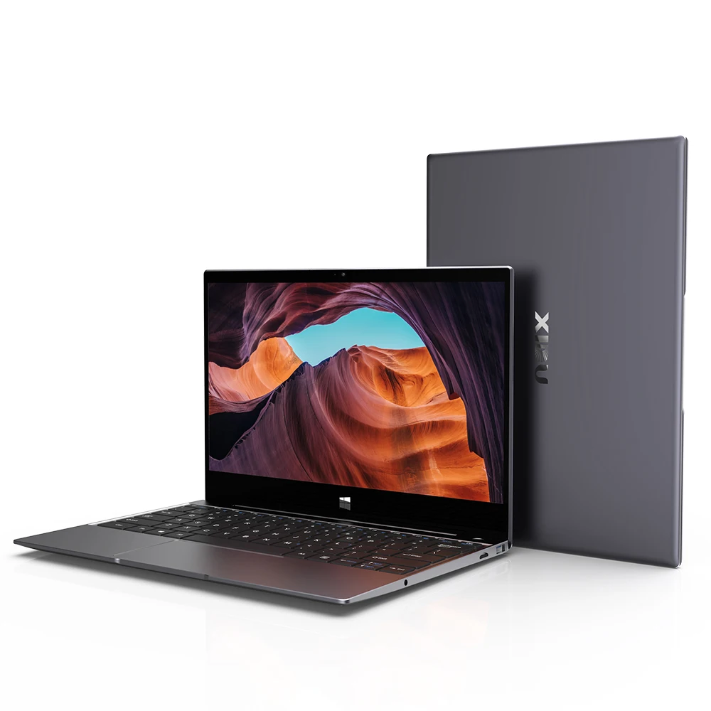 Ноутбук 12 5 дюймов Тетрадь окна 10 Pro Intel Celeron 3867U 2 K IPS ноутбук отпечаток пальца