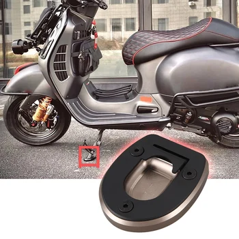 

Motorcycle Enlarge Extension Plate Side Stand Extension Pad Foot Side for Vespa GTS GTV 300 GTS 300 2019 2020