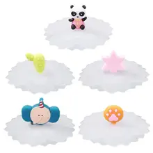 Герметичная, силиконовая крышка для чашек термостойкая многоразовая Герметичная крышка кухонные аксессуары чайная чашка всасывающее Уплотнение Крышка крышки чашки