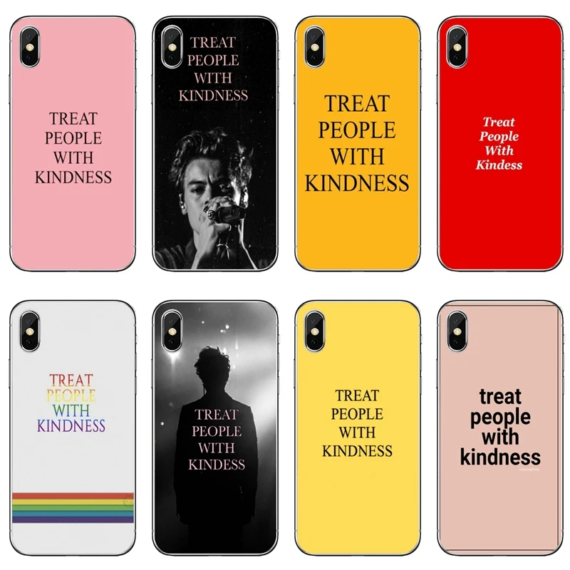 Силиконовый чехол для телефона Harry Styles Treat People Kindness Huawei P30 P20 Pro P10 P9 P8 Lite Y5 Y6 Y7 Y9 P Smart
