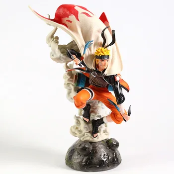 

Naruto Shippuden Uzumaki Naruto with Gama-Bunta Statue PVC Figure Model Toy Figurals