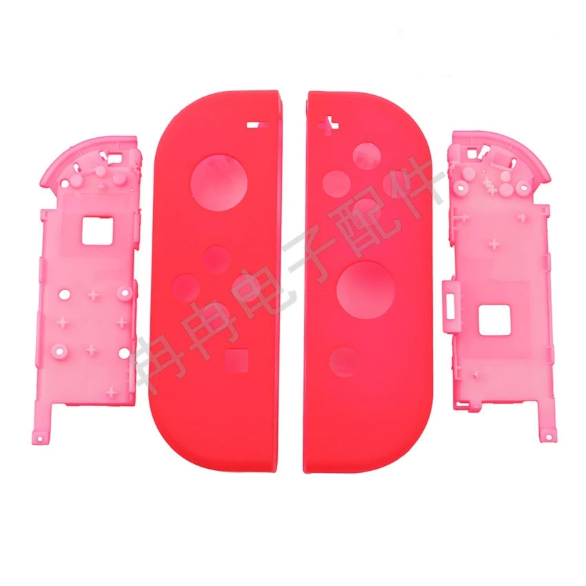 Сменный чехол-накладка для Nintendo Switch NS Joy Con lite для контроллера NX JoyCons, зеленый, розовый, белый - Цвет: 1