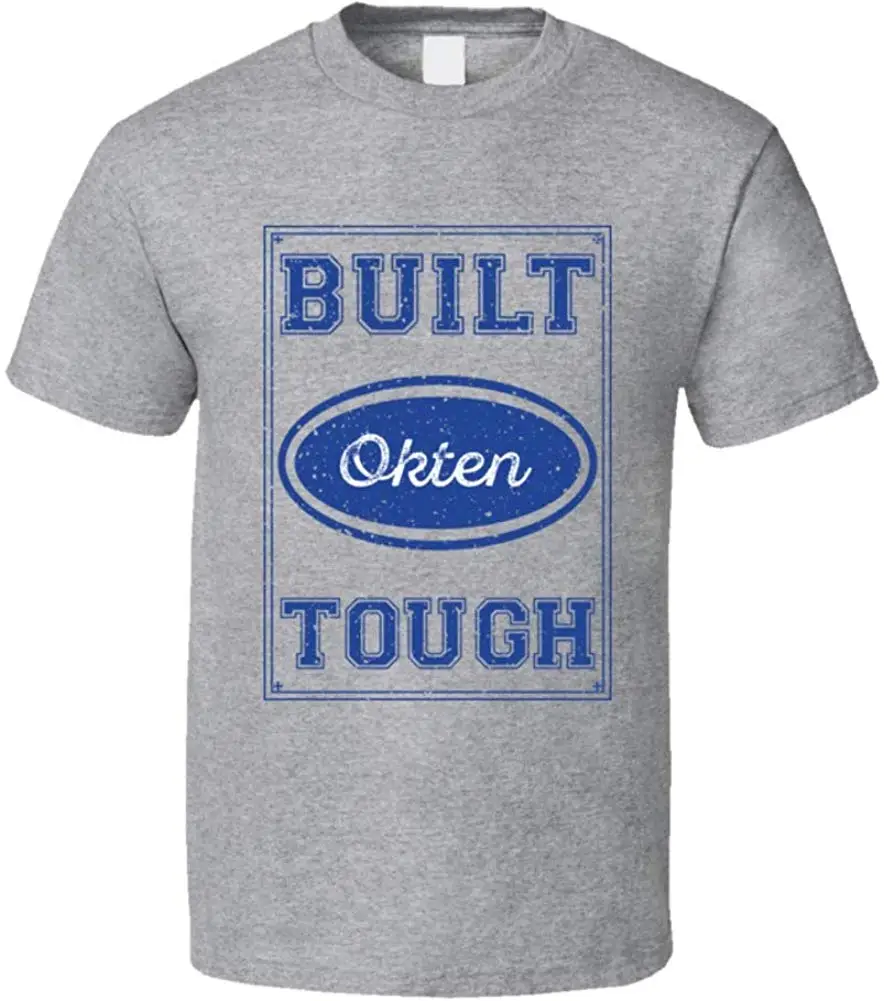 Built Okten Tough Tee Car Lover Group фамилия семья Реюньон футболка унисекс для мужчин и женщин |