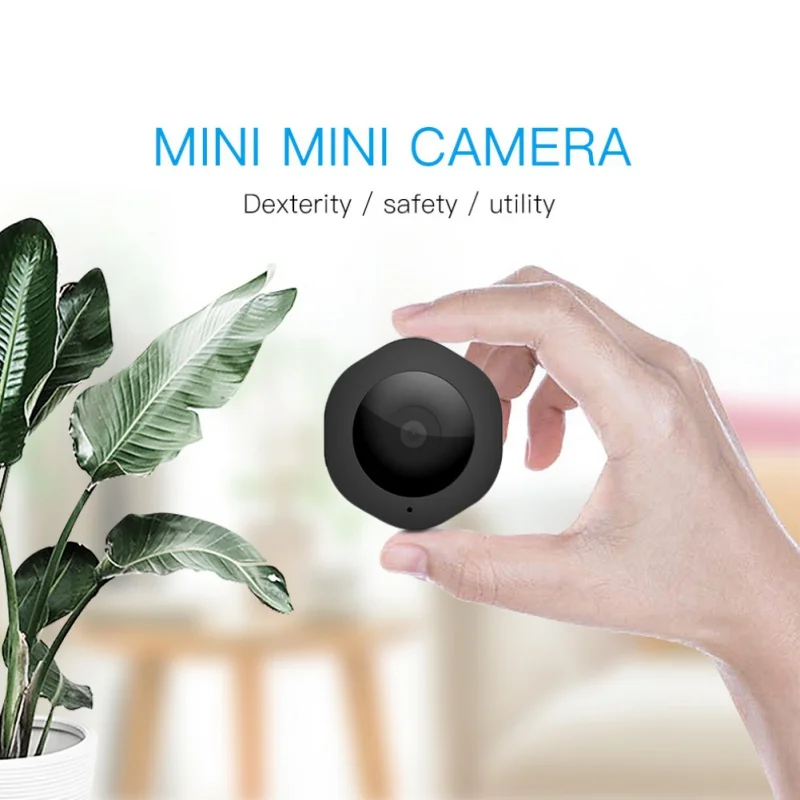 New H6 Mini Camera App Full HD 1080P 720P Cam 90 degree Viewing Angle Monitor Security Night Version | Электроника