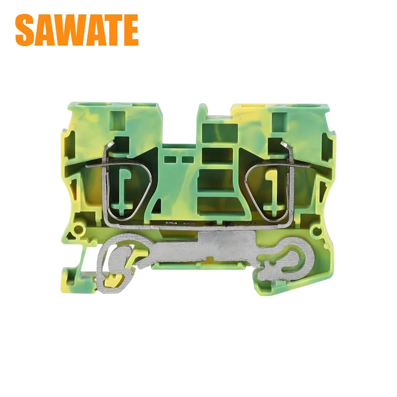 

10Pcs ST-10PE Cable Terminal Blocks CONTACT Wire Connectors Pull Spring Cage Connection Ground Cable Terminal Blocks Wire