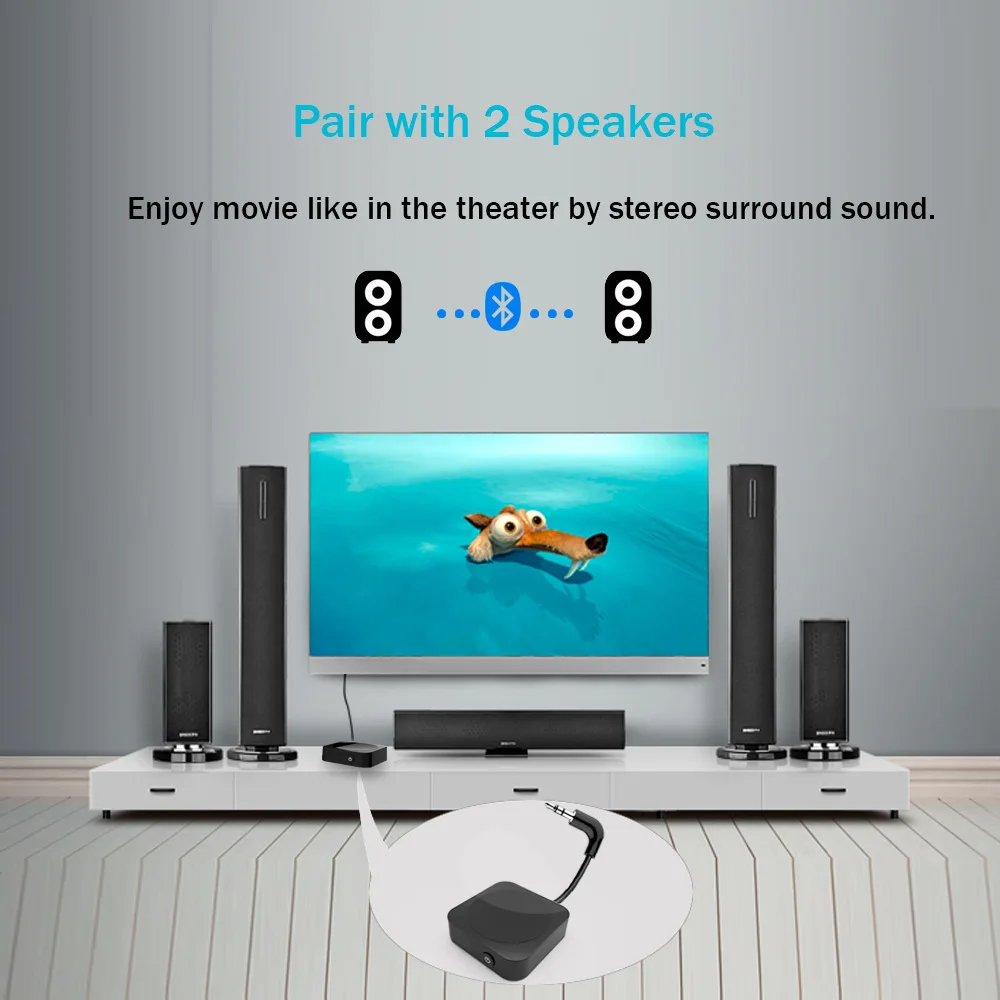 Bluetooth 5 0 Aptx LL Low Latency Airplane Airline Flight Adapter Transmitter For Bose Bluetooth Headphone Earphone TWS Earbuds