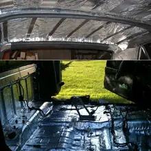 1 шт., 5 мм, серебристый автомобильный Теплоизоляционный экран, звукоизоляция, заглушка, 25*50 см, для автомобиля, грузовика, звуконепроницаемый коврик, аксессуары
