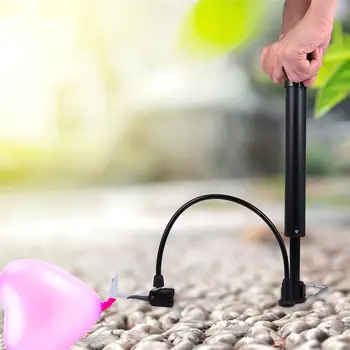 

Mini Bike Pump Hand Pump For Balloon Inflatable Boat Fits Presta Schrader Valves Pump High Pressure Tyre Pump Fast Inflation