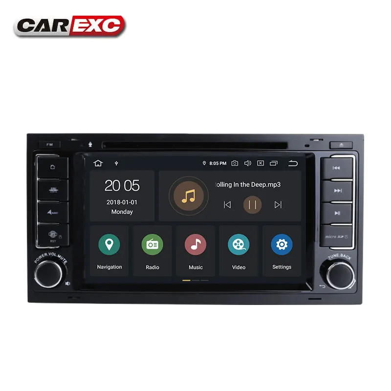 Perfect Android 9.0 Octa Cores Two Din Car DVD Player Stereo System For VW Touareg T5 Transporter Multimedia GPS Radio Navigation 2 Perfect Android 9.0 Octa Cores Two Din Car DVD Player Stereo System For VW Touareg T5 Transporter Multimedia GPS Radio Navigation 2