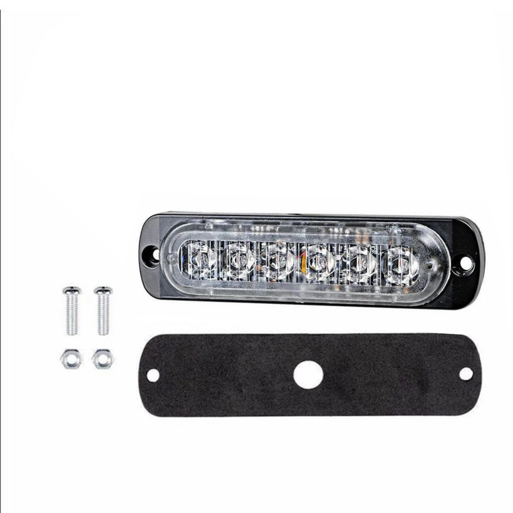 

18W Car light 6-LED Replacement Emergency Beacon Warning Hazard Strobe