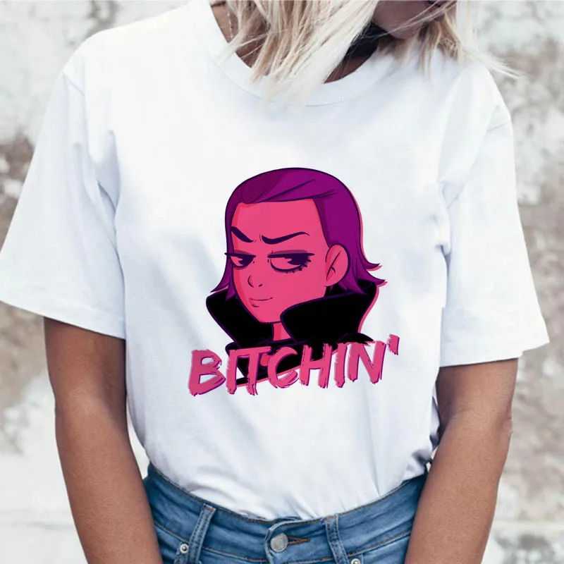 Женская футболка с графикой Ulzzang 90 s, футболка с принтом «Друзья ТВ», «странные вещи», 3 сезона, Женская забавная футболка, 11 Дастин, футболки, футболка - Цвет: white