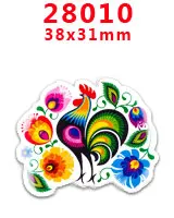 28010 30 шт мультяшный персонаж плоское украшение из смолы PR 27896 - Цвет: 28010