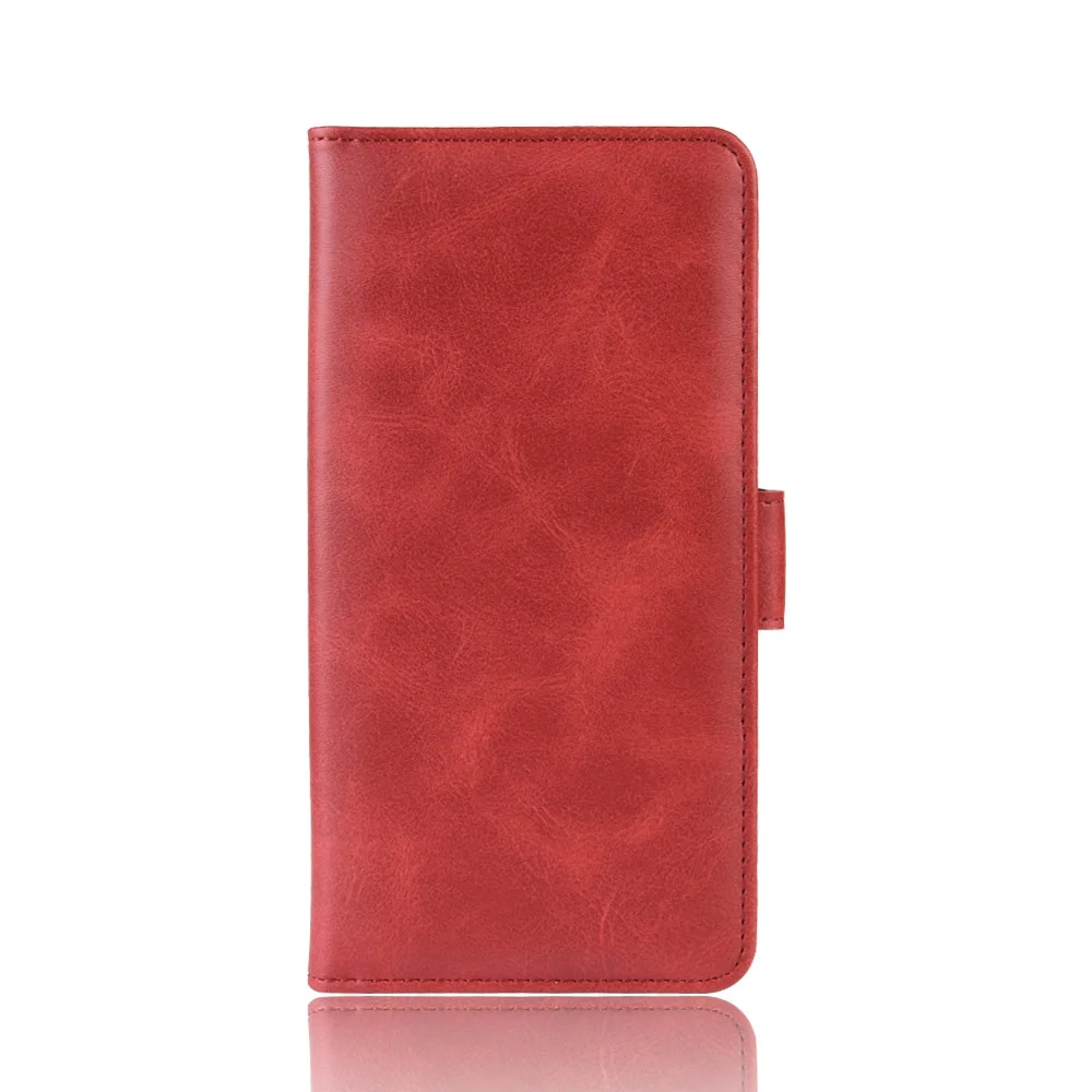Для Sharp Sense 3 Lite 3 Lite чехол с двойной пряжкой Флип-Бумажник кожаный чехол для Sharp Sense3 Lite чехол-книжка подставка слот для карт чехол s - Цвет: Красный