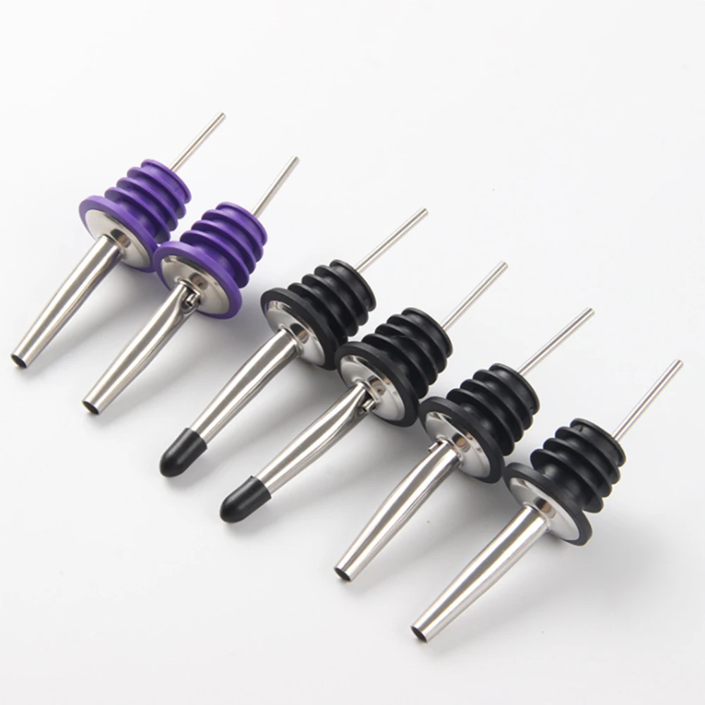 

2 Pieces Stainless Steel Wine Accessories Refrigerator Kitchen Kitchen Tool Plug Oil Bottle Plug Nozzle Reflux