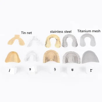 

Denture Reinforcement Mesh Dental Impression Metal Net Tray Used For Strengthen Upper Teeth/Lower Teeth