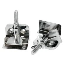 

2pcs Metal Frame Hinge Clamp Durable DIY Thumbscrew Screen Printing Hobby Fixing Parts Squeegee Fastening Butterfly Emulsion