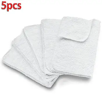 

5pcs White Cleaning Pads For KARCHER SC1 SC2 SC3 K1 49cmx27cm Steam Cleaner Cloth Pad Household Cleaning Supplies