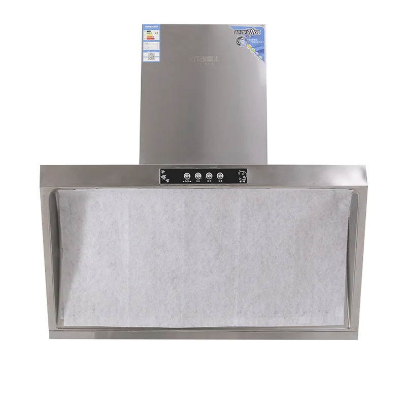 Papier Niet-geweven Stof Olie-Proof Katoen Filter Element Afzuigkap ventilator Filter