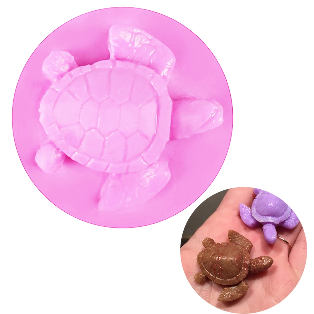 

Fondant Paste DIY Baking Tools New Sea Turtle Shape Cake Silicone Mold Tortoise Decoration Tool Chocolate Gum Paste Soap Molds