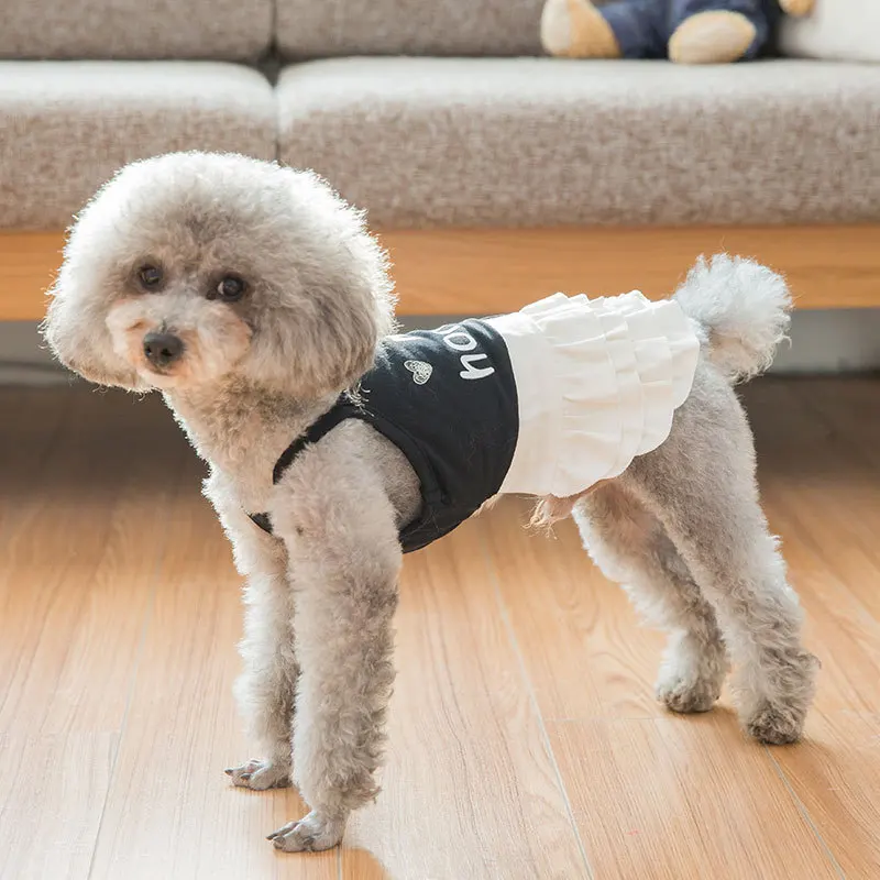 

Dog Dresses for Small Dogs Vestidos Para Perritas Ubranko Dla Psa Roupa Cachorro Honden Kleding Four-legged Clothing 2020 New