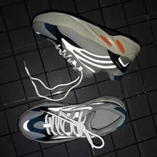 Новинка года; сезон осень; спортивная мужская обувь большого размера; Повседневная обувь в Корейском стиле, увеличивающая рост; трендовая обувь в старом стиле; обувь; wi-Fi