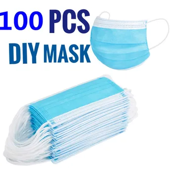 

100PCS Mask Dedicated DIY Craft Making Accessories For Masks Disposable Masks mask Windproof dustproof Anti-fog mask