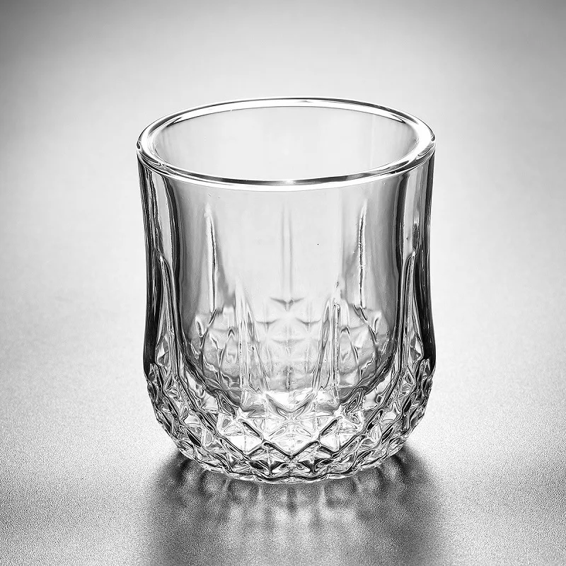 Двойной настенный виски стаканчик для вина ликер пивной стакан ВАСО прозрачный стержень индивидуальное стекло для вина креативный бизнес подарок