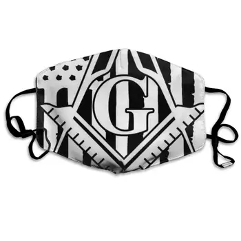 

Reusable Comfy Breathable Air - Outdoor Half Face Masks - Anti Saw Dust Masks - Half Face Mouth Mask for Man Woman Freemason