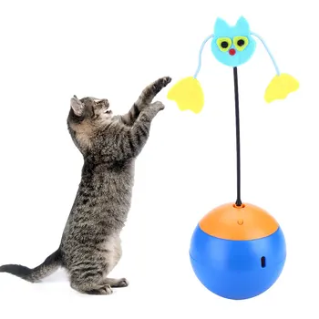 

Radium Lamp Tumbler For Cat Pet Entertainment Laser Rotate Toy For Battery