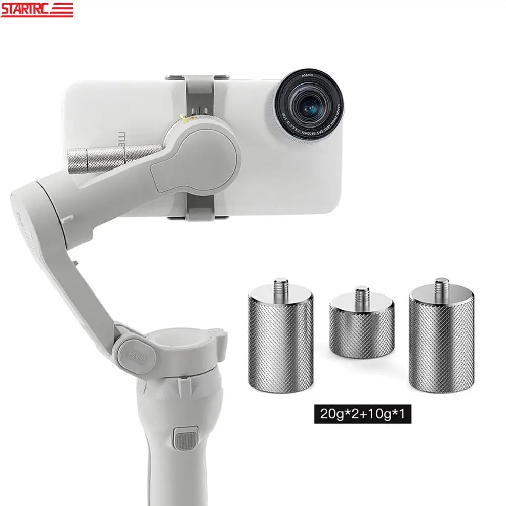 STARTRC Counterweight for Balance DJI OM4 Osmo Mobile 3 Moment Lens Anamorphic Lens Gimbal Accessories for zhiyun smooth 4