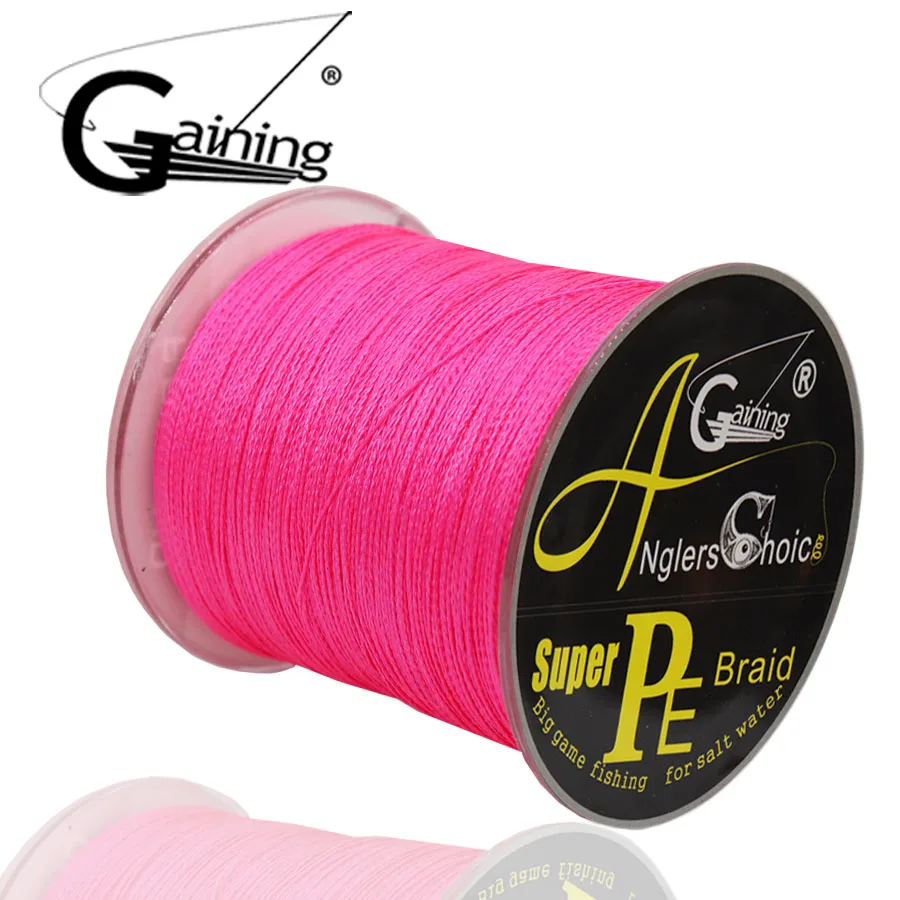 Multi Color Braid Fishing Line, Multifilament Carp Fishing Line, 4 Strands,  8LB to 120LB, 300m