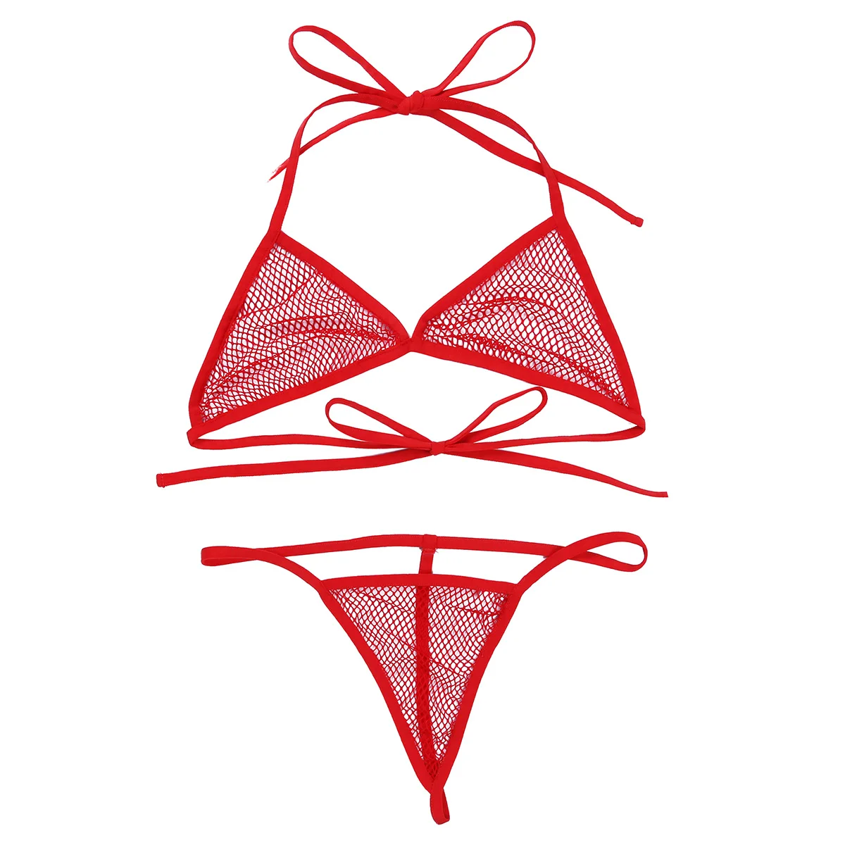Iiniim женское нижнее белье Ночные вечерние экзотические наборы Бикини прозрачные бра с сеткой топ с сочетающимися стринги сексуальное женское нижнее белье